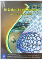 Cover of Sri Lanka's mineral resources book